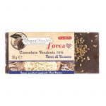 cioccolato fondente con semi di sesamo Choco Health