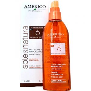 Olio Solare spray abbronzante SPF 6