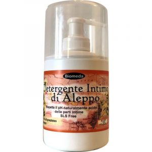 Detergente intimo con sapone di Aleppo