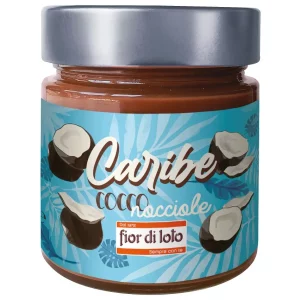 Caribe Cocco e Nocciola crema spalmabile Fior di Loto